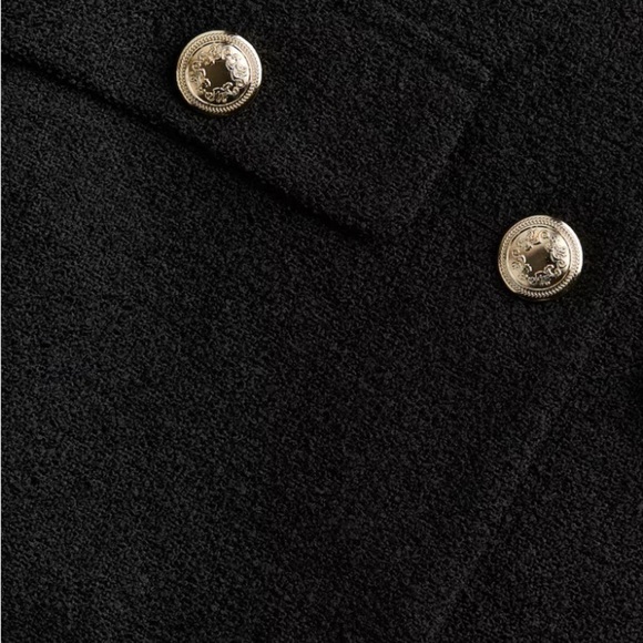 H&M CHIC TEXTURED-WEAVE JACKET/BLAZER - Picture 4 of 5